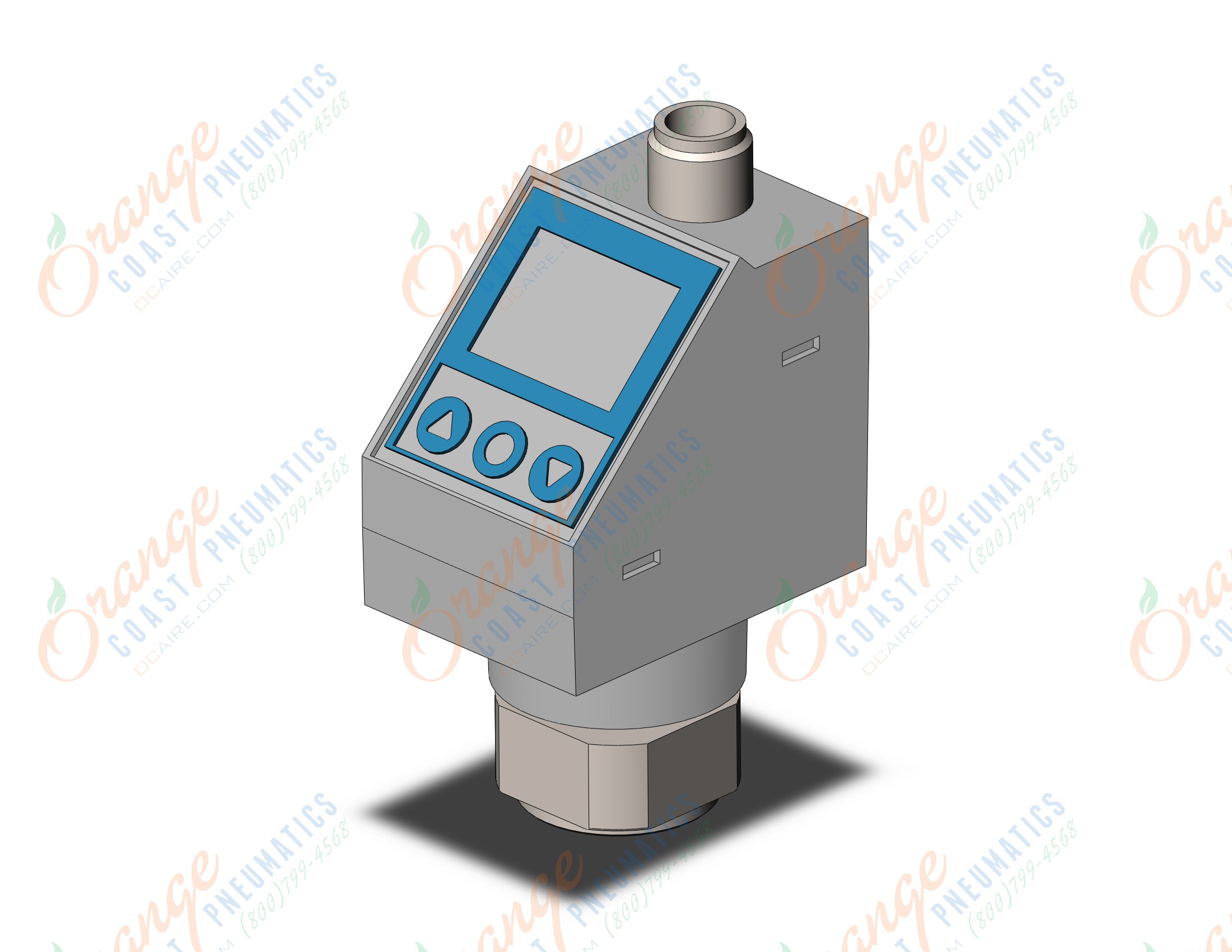 SMC ISE71-N02-AB 3 screen digital pressure switch for air, PRESSURE SWITCH, ISE50-80