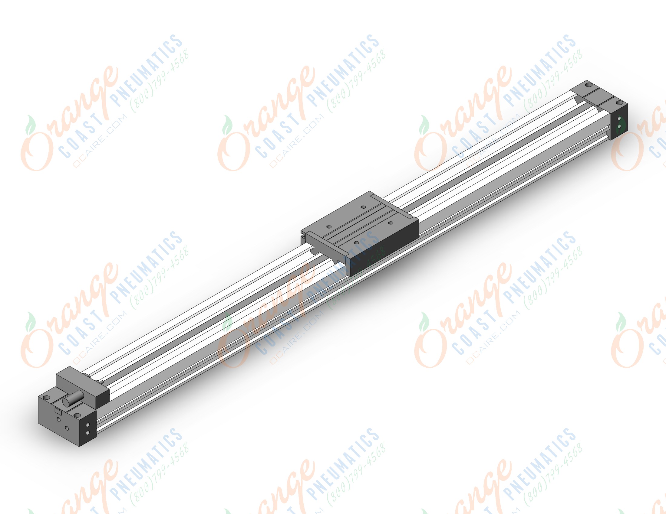 SMC MY1M20-600HS slide bearing guide type, RODLESS CYLINDER