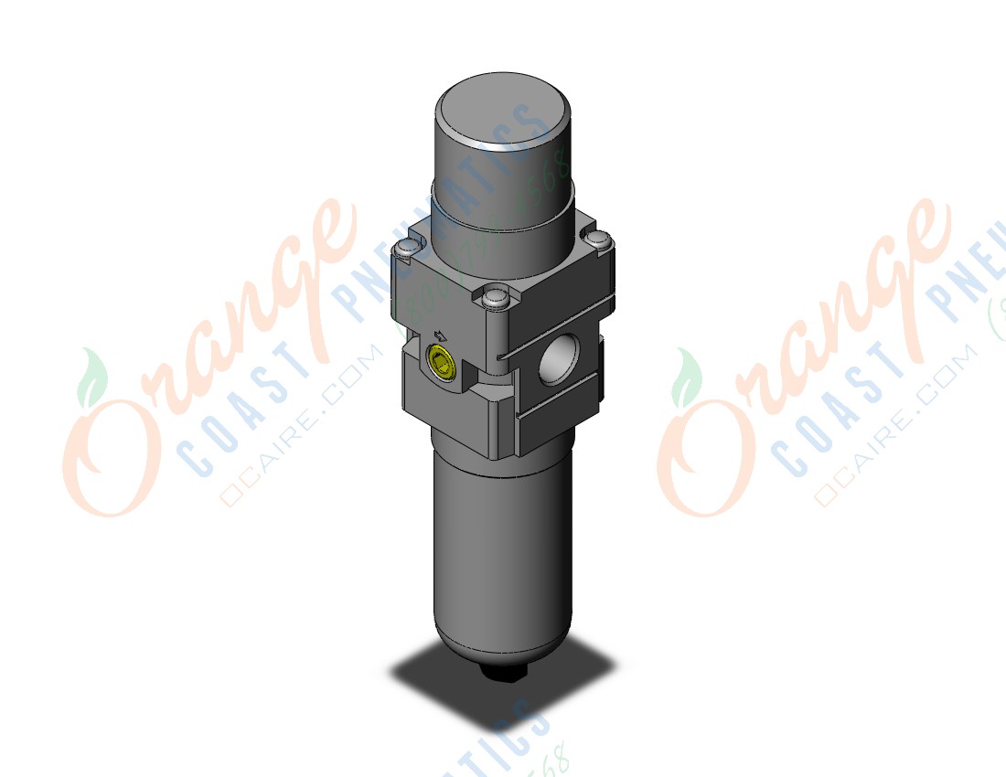 SMC AW20-02C-6-A filter/regulator, FILTER/REGULATOR, MODULAR F.R.L.