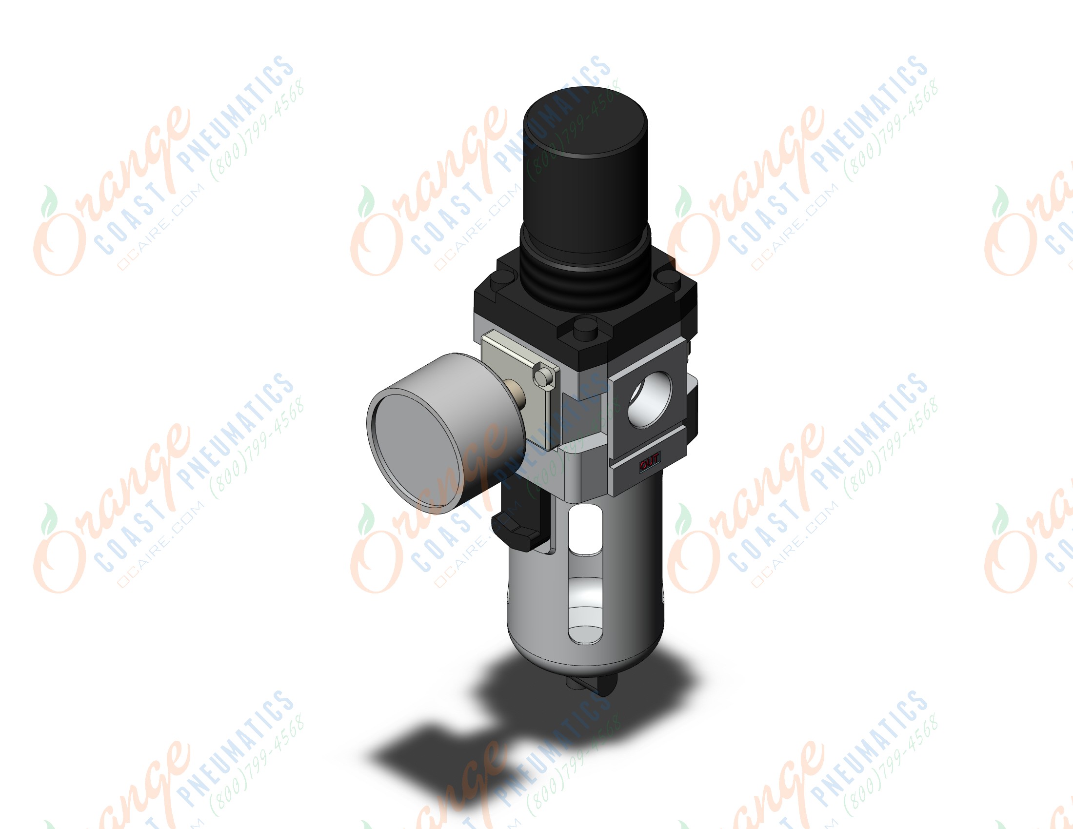 SMC AWD30-N03G-6Z micro mist separator/regulator, FILTER/REGULATOR W/MIST SEPARATOR