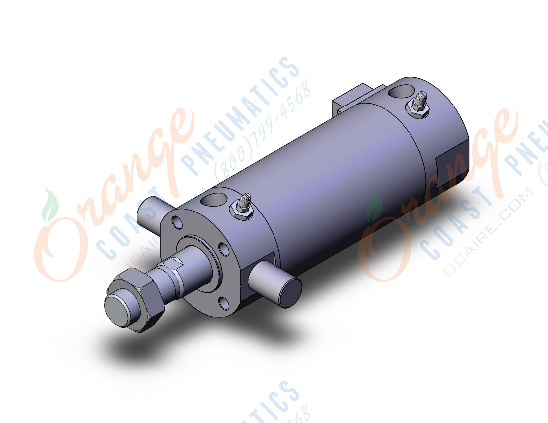 SMC CDBG1UA50-50-HN cbg1, end lock cylinder, ROUND BODY CYLINDER