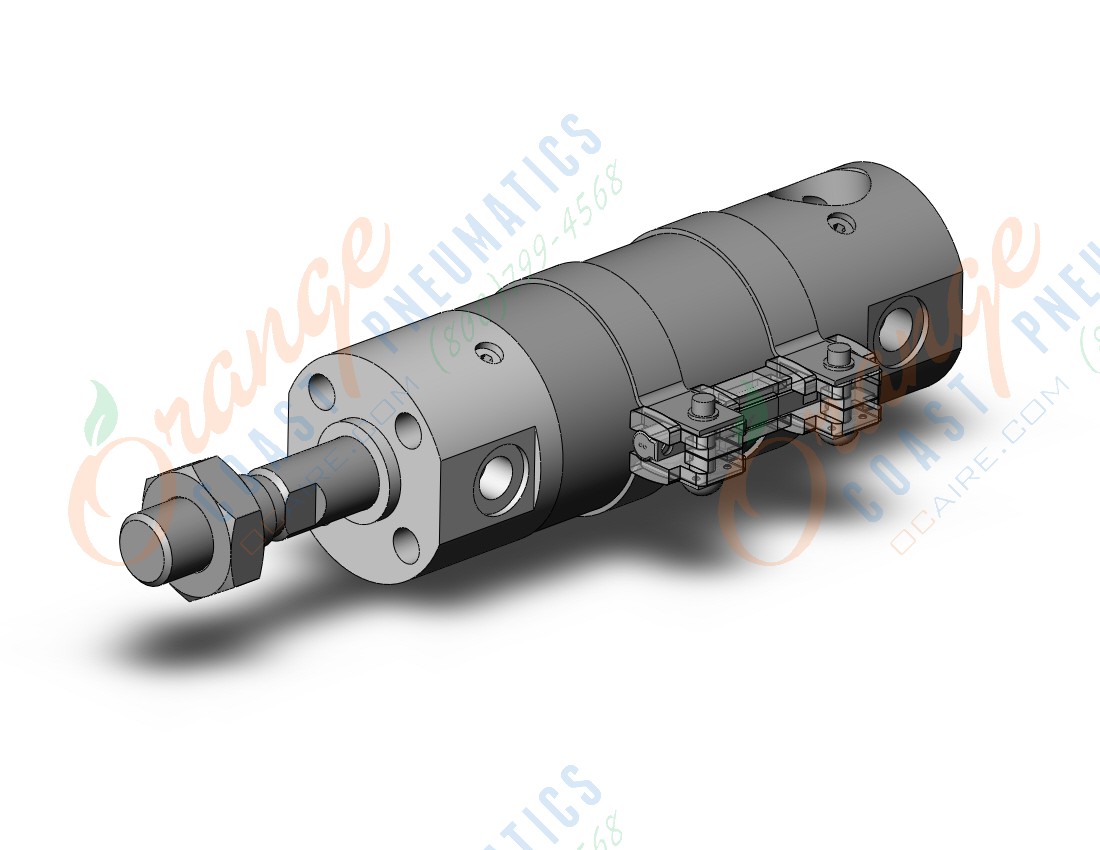 SMC CDG1BA25-25Z-M9BWSDPC cg1, air cylinder, ROUND BODY CYLINDER