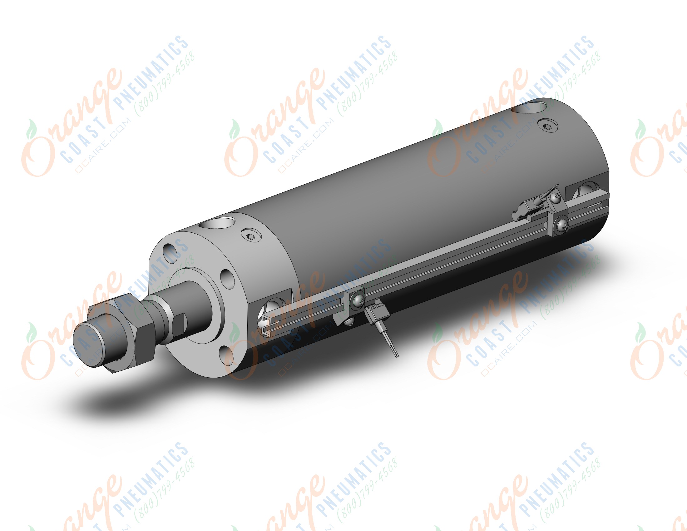 SMC CDG1BA50-100Z-M9BVL-XC13A cg1, air cylinder, ROUND BODY CYLINDER