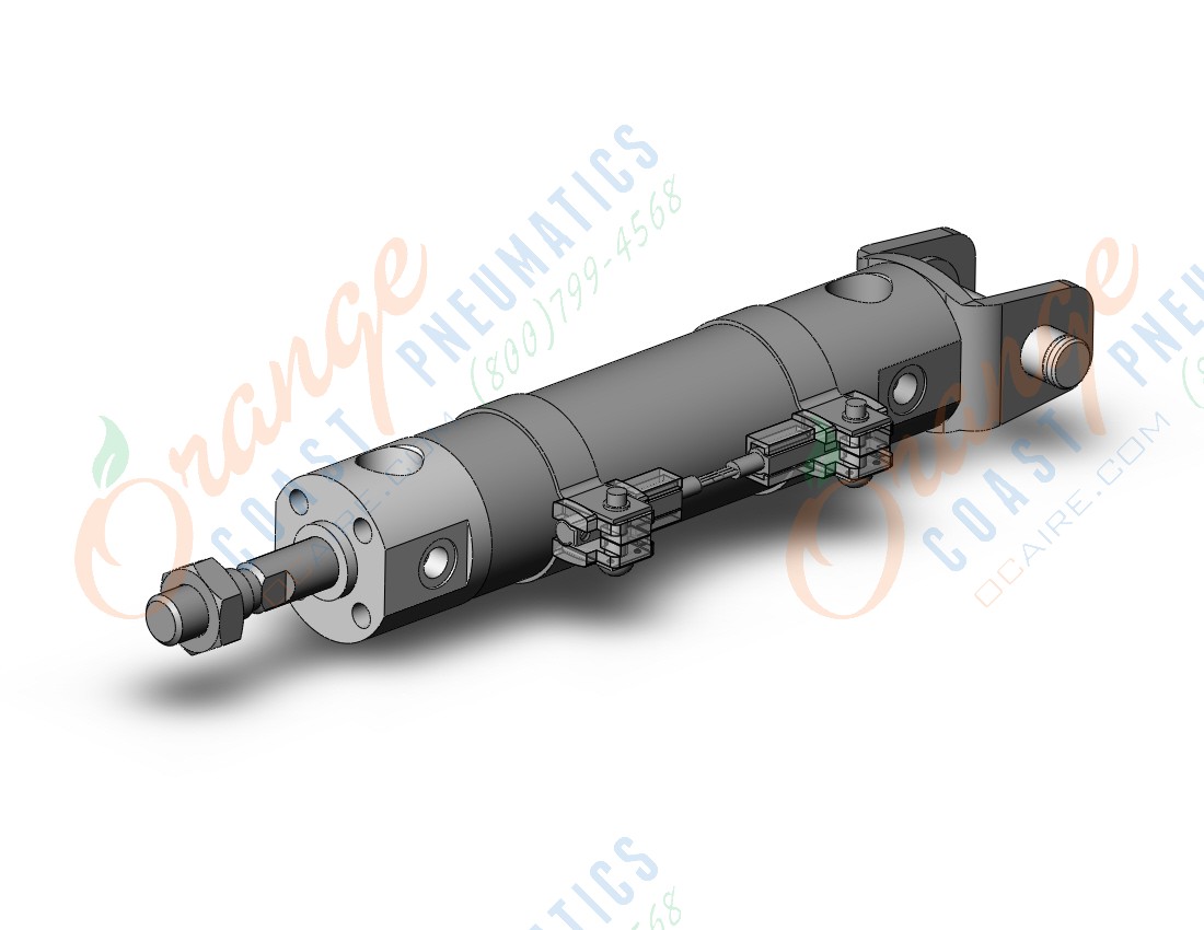 SMC CDG1DN20-50Z-M9P cg1, air cylinder, ROUND BODY CYLINDER