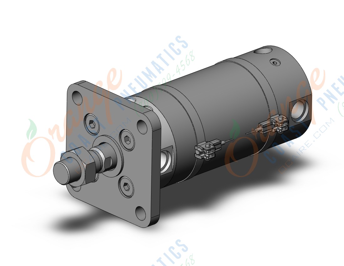 SMC CDG1FA63-75Z-M9BSAPC cg1, air cylinder, ROUND BODY CYLINDER