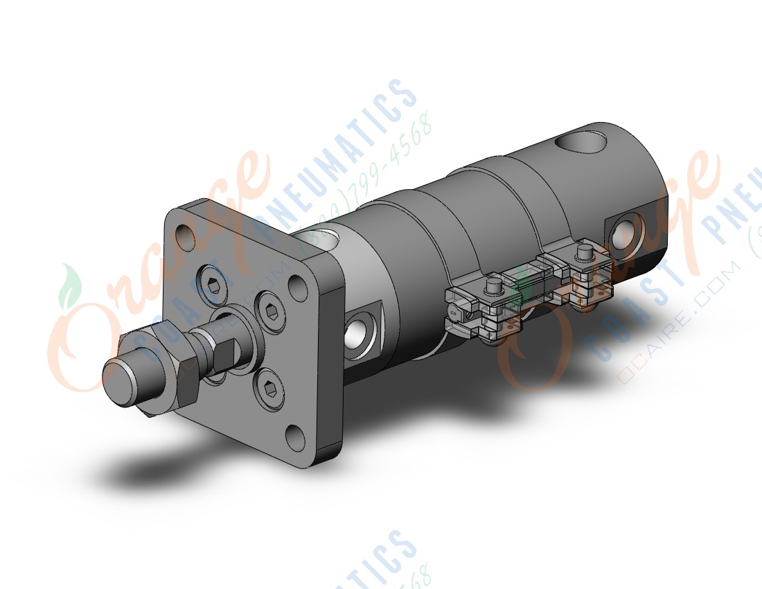 SMC CDG1FN25-25Z-M9BL-XB13 cg1, air cylinder, ROUND BODY CYLINDER