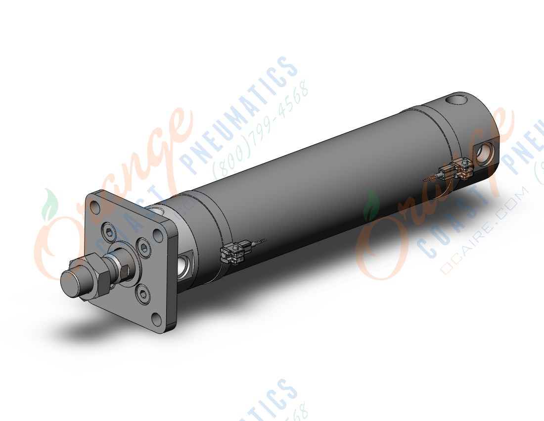 SMC CDG1FN50-200Z-M9PSAPC cg1, air cylinder, ROUND BODY CYLINDER