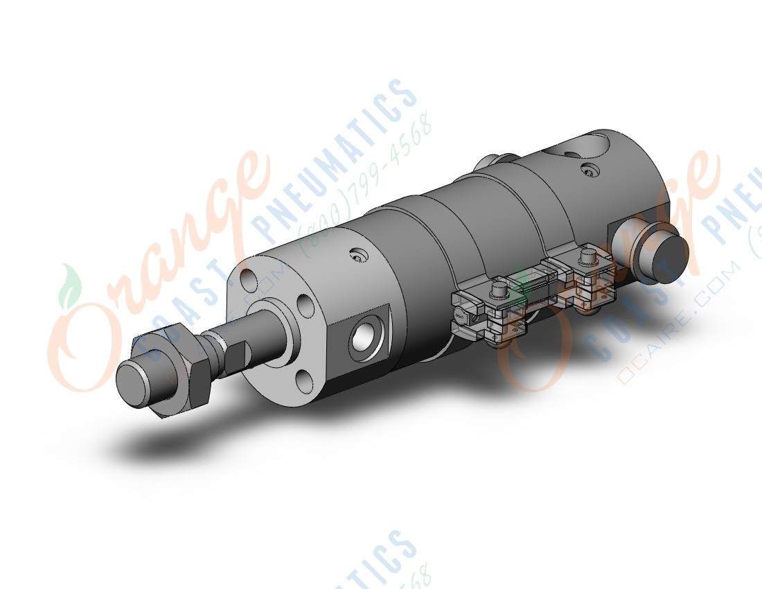 SMC CDG1TA25-25Z-M9PSAPC cg1, air cylinder, ROUND BODY CYLINDER