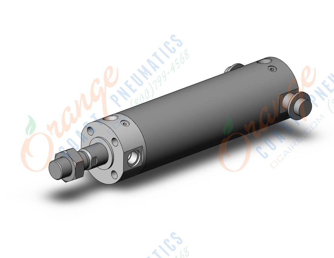 SMC CDG1TA50-125Z cg1, air cylinder, ROUND BODY CYLINDER