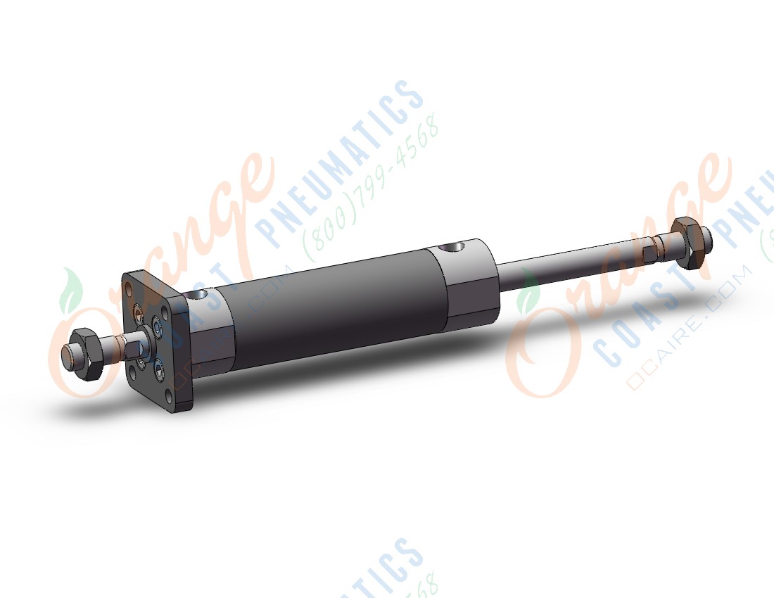 SMC CDG1WFN25-50Z cg1, air cylinder, ROUND BODY CYLINDER