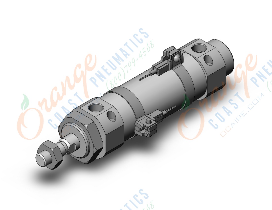 SMC CDM2B32-50AZ-M9BL cylinder, air, ROUND BODY CYLINDER