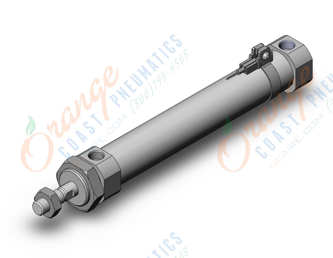 SMC CDM2BZ25-125Z-M9BWLS cylinder, air, ROUND BODY CYLINDER