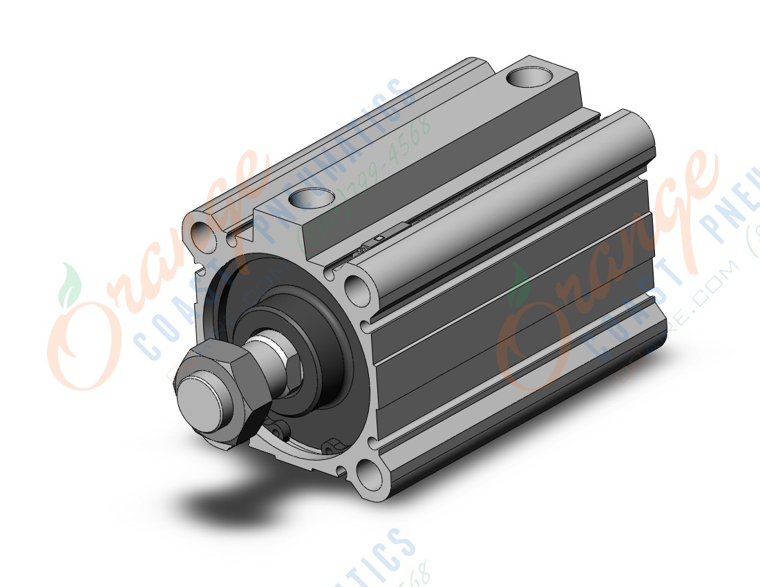 SMC CDQ2A63-75DCMZ-A93L-XC35 compact cylinder, cq2-z, COMPACT CYLINDER