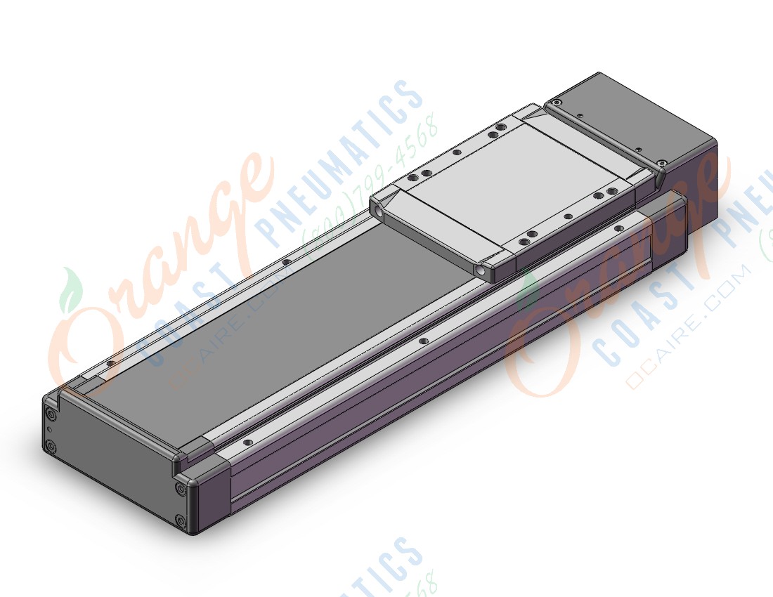 SMC LEJS63NTB-300 hi rigidity rodless slider, ball screw, ELECTRIC ACTUATOR