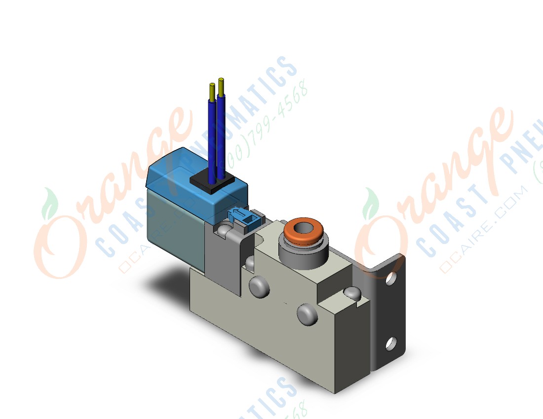 SMC VQZ115-5G1-C4-PRF-Q 3 port body ported solenoid valve, 3 PORT SOLENOID VALVE