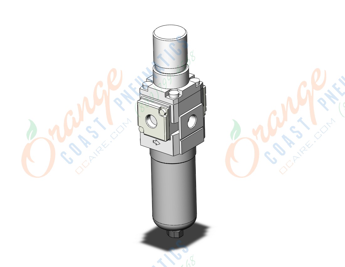 SMC AW20-N01C-6Z-B filter/regulator, FILTER/REGULATOR, MODULAR F.R.L.