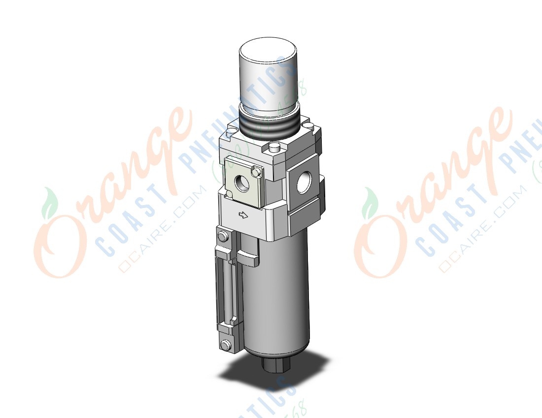 SMC AW30-F02-8-B filter/regulator, FILTER/REGULATOR, MODULAR F.R.L.