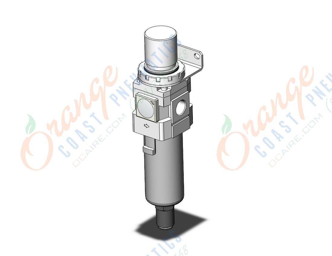 SMC AW30K-F03BCE-B filter/regulator, FILTER/REGULATOR, MODULAR F.R.L.