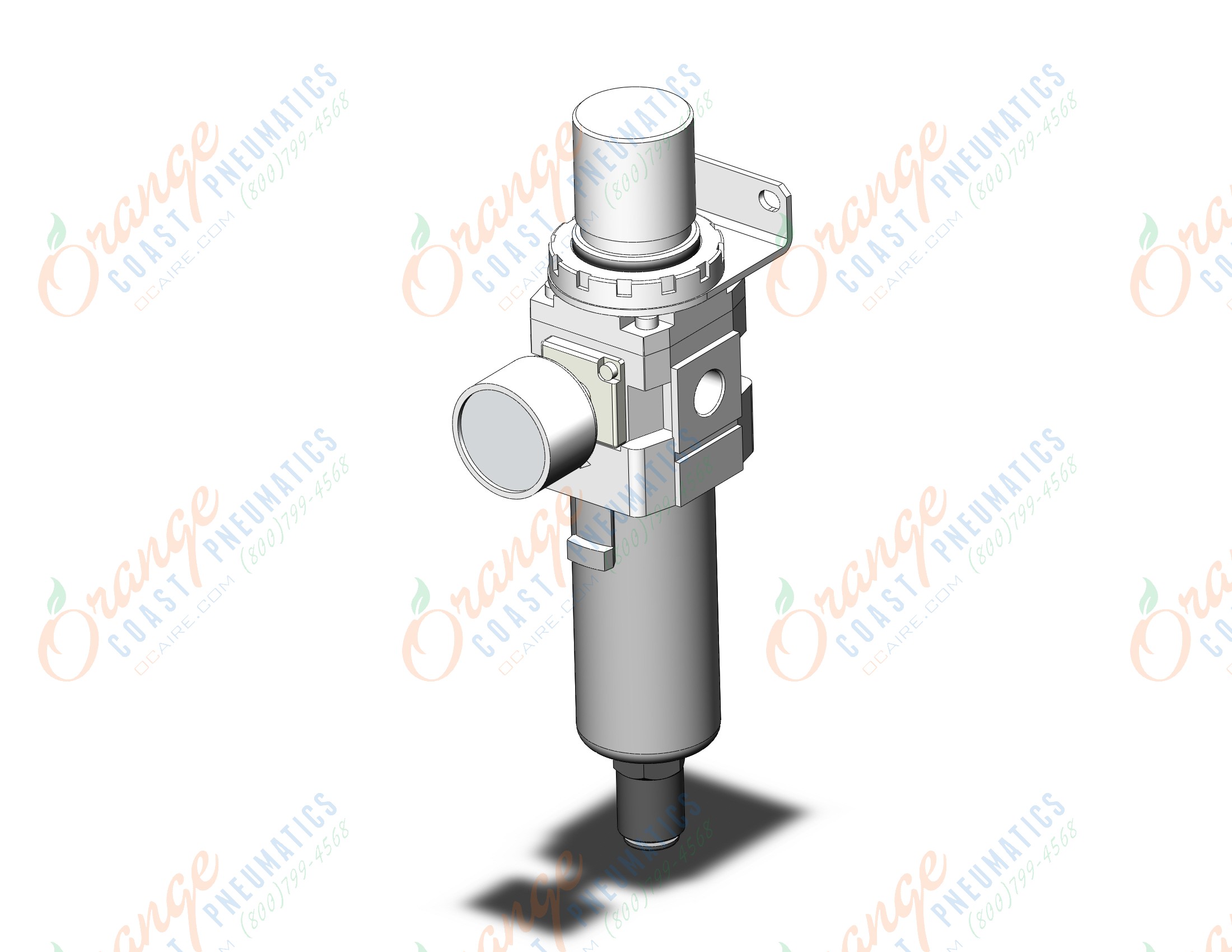SMC AW30K-N02BDG-Z-B filter/regulator, FILTER/REGULATOR, MODULAR F.R.L.