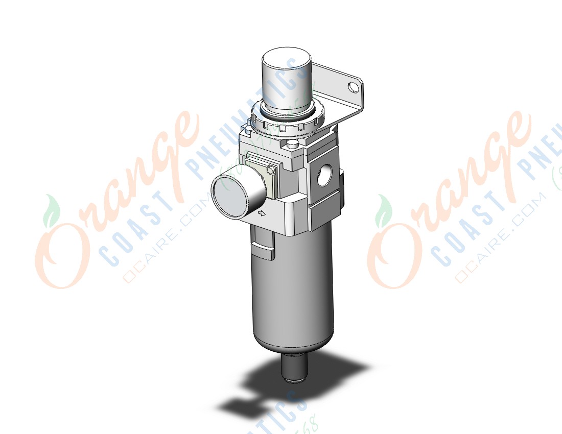 SMC AW40-N03BDG-6Z-B filter/regulator, FILTER/REGULATOR, MODULAR F.R.L.