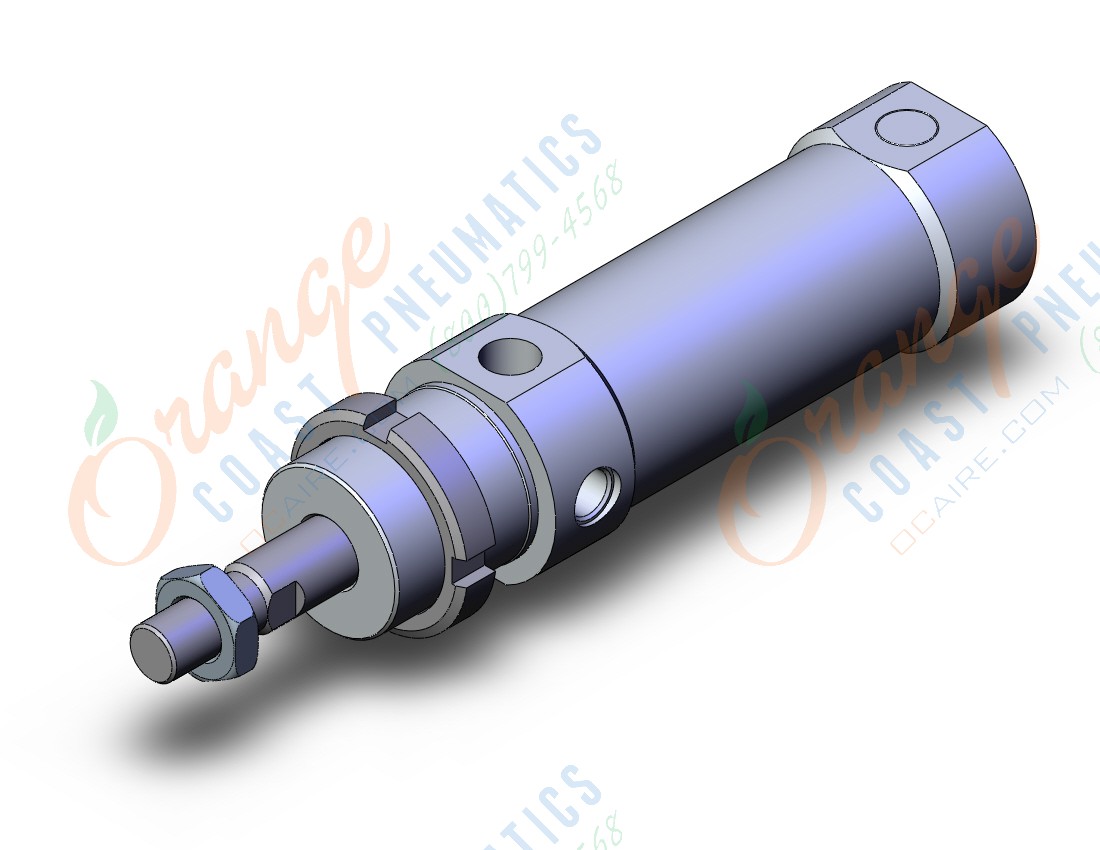SMC CD76F32-10T-B cylinder, air, standard, ISO ROUND BODY CYLINDER, C75, C76