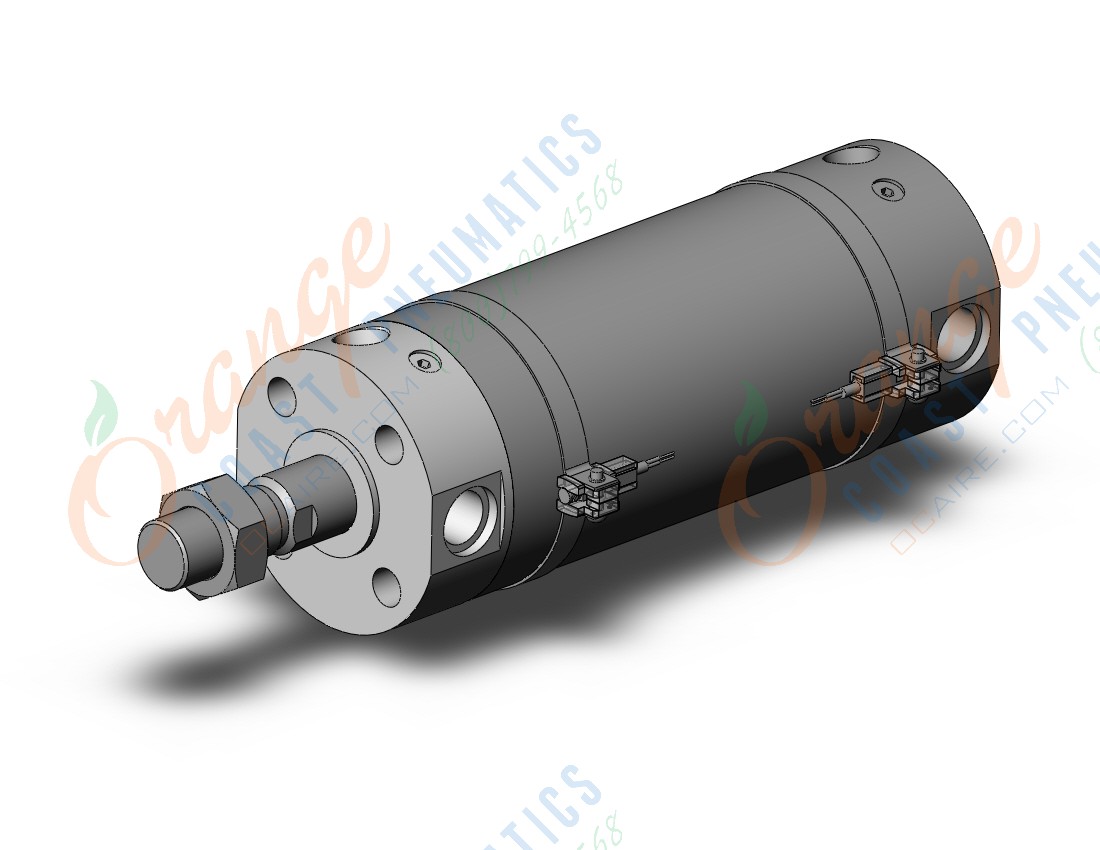 SMC CDG1BA63-100Z-A93L cg1, air cylinder, ROUND BODY CYLINDER