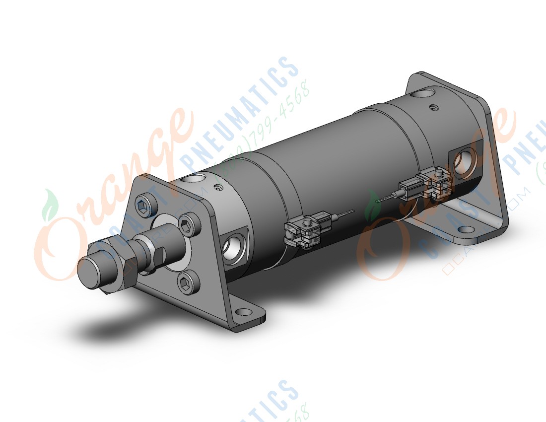 SMC CDG1LA40-75Z-M9BSDPC cg1, air cylinder, ROUND BODY CYLINDER