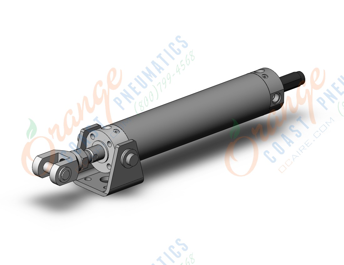 SMC CDG1UA50-200Z-NW-XC42 cg1, air cylinder, ROUND BODY CYLINDER