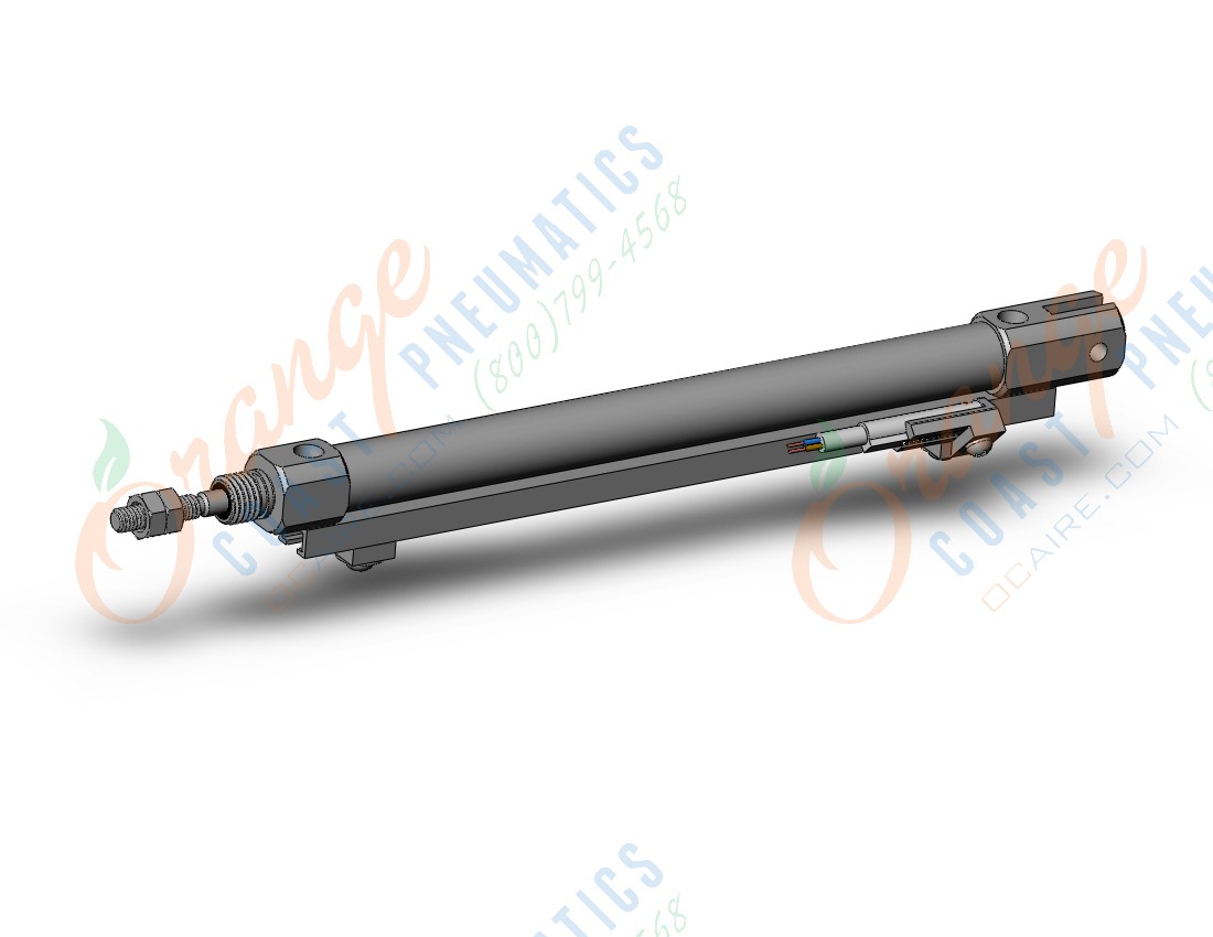 SMC CDJ2D10-100Z-M9BW3-A cylinder, air, ROUND BODY CYLINDER
