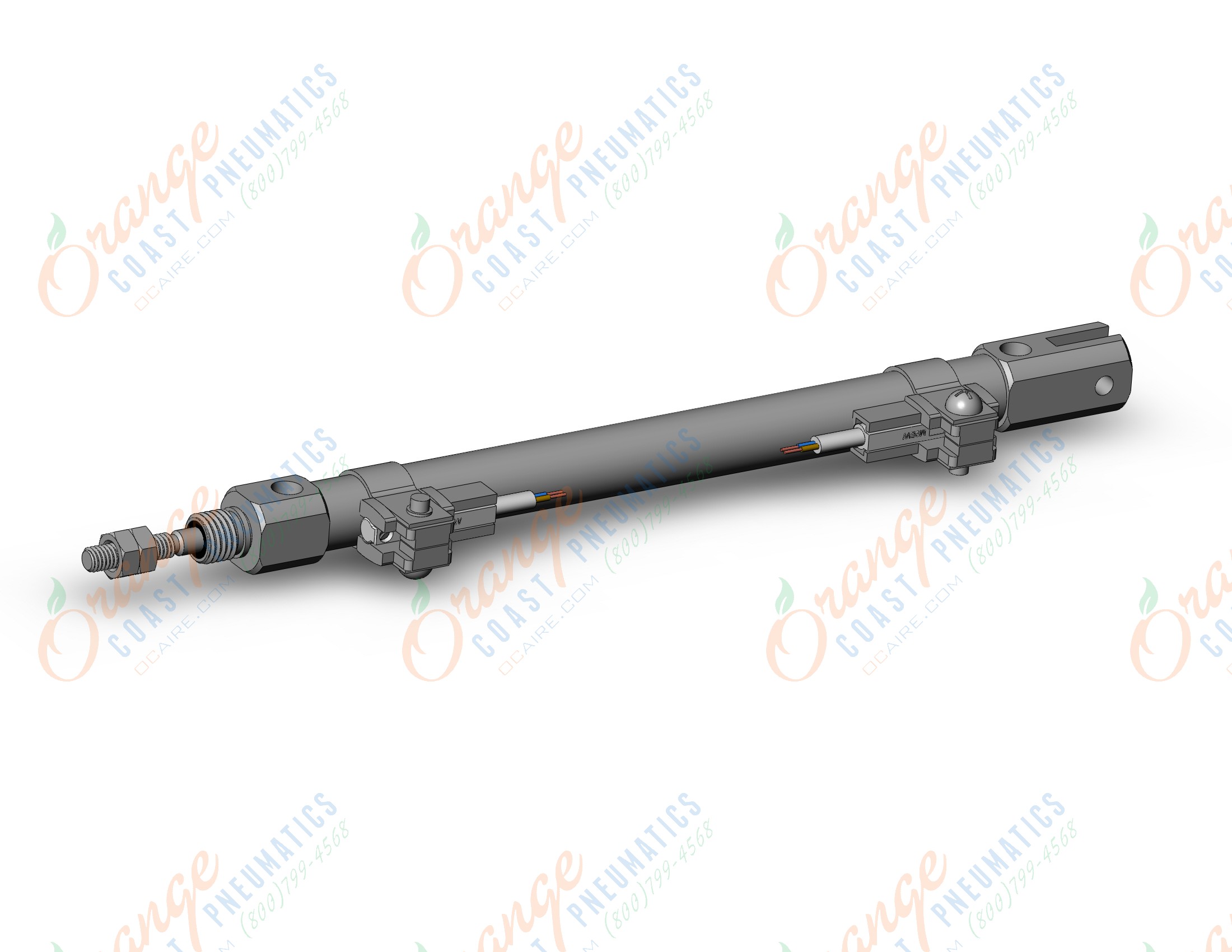 SMC CDJ2D10-100Z-M9BW-B cylinder, air, ROUND BODY CYLINDER