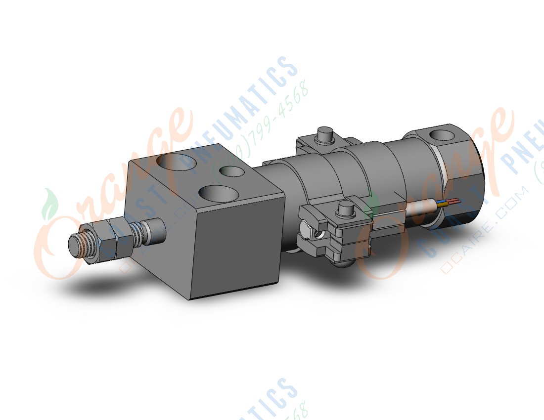 SMC CDJ2RA16-15Z-M9BL-B cylinder, air, ROUND BODY CYLINDER