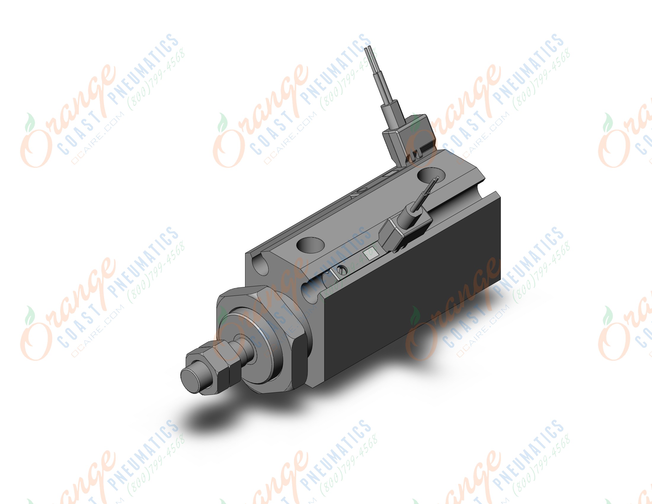 SMC CDJP2B16-20D-M9BWVM pin cylinder, double acting, sgl rod, ROUND BODY CYLINDER