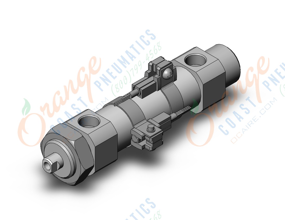 SMC CDM2B20TN-25FZ-M9PZ cylinder, air, ROUND BODY CYLINDER