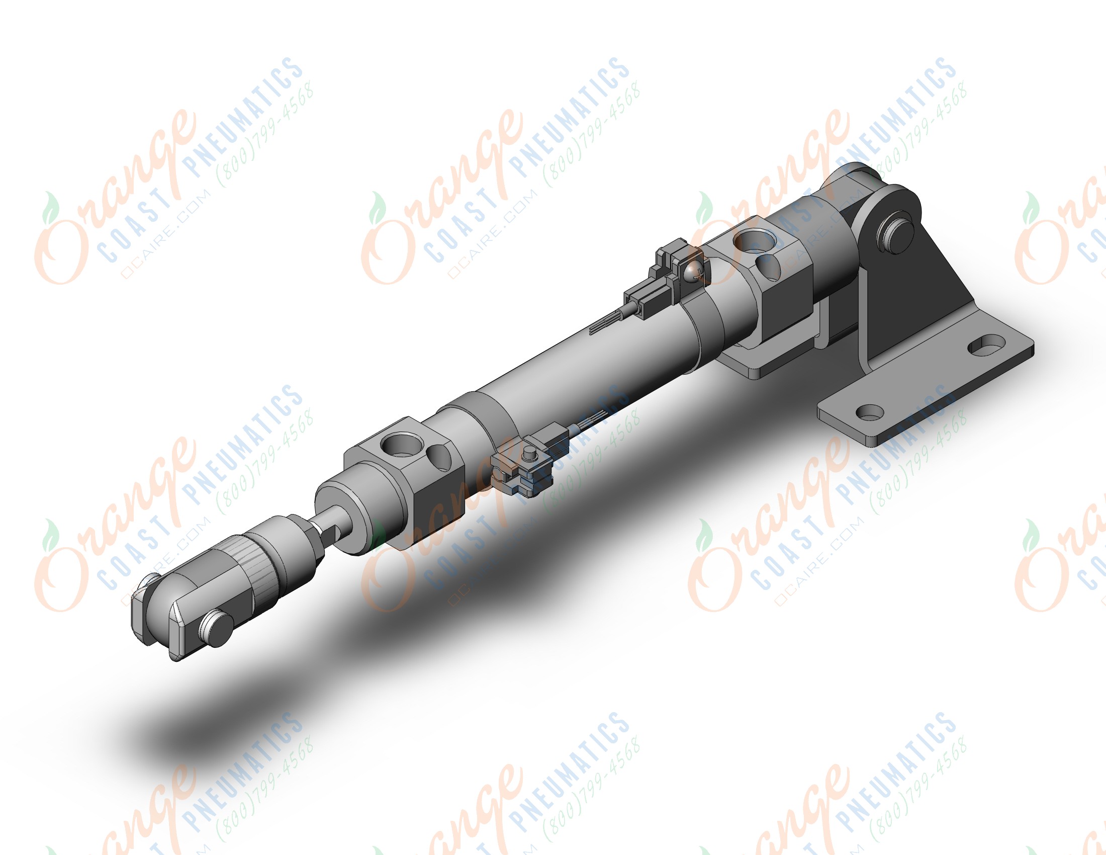 SMC CDM2C20-75AZ-NW-M9PSAPC cylinder, air, ROUND BODY CYLINDER