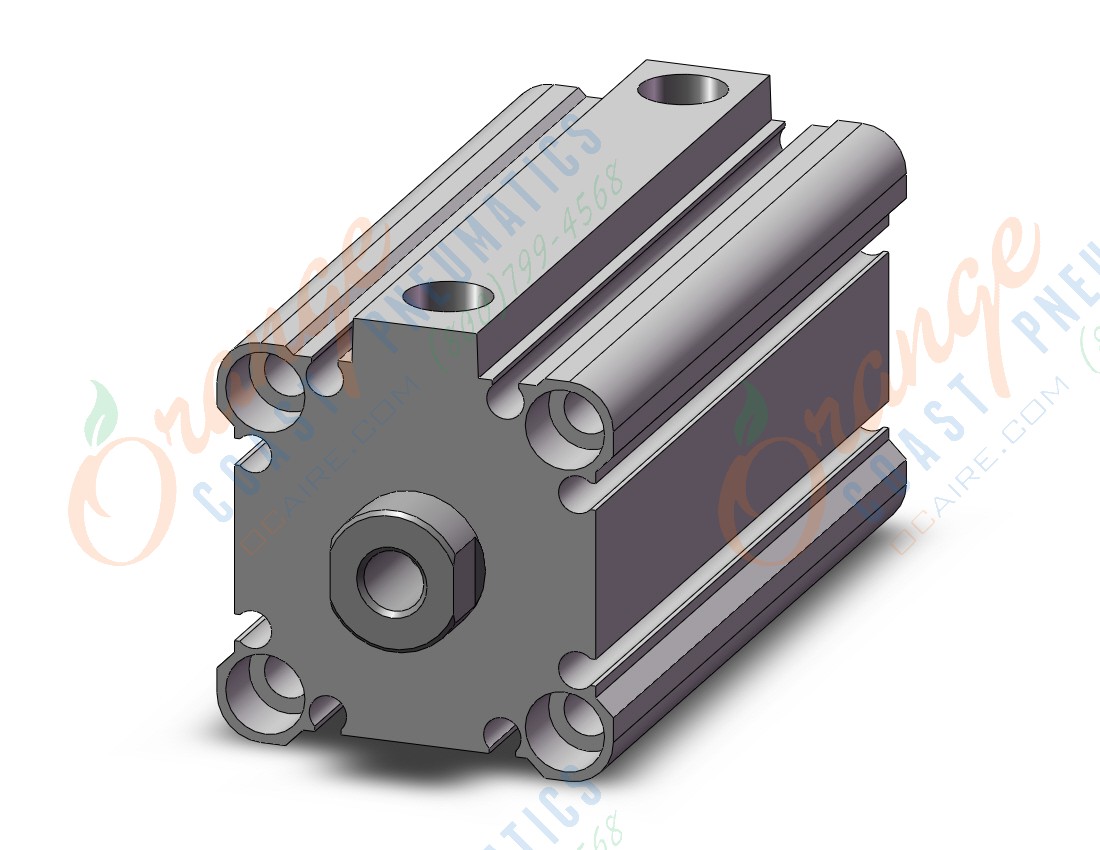 SMC CDQ2YB32TF-45DCZ cylinder, smooth, dbl acting, COMPACT CYLINDER