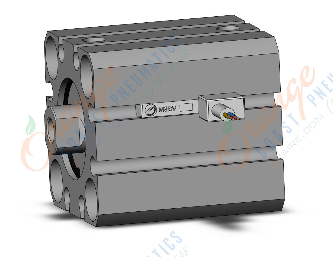 SMC CDQSB20-10D-M9BVS cylinder, compact, COMPACT CYLINDER