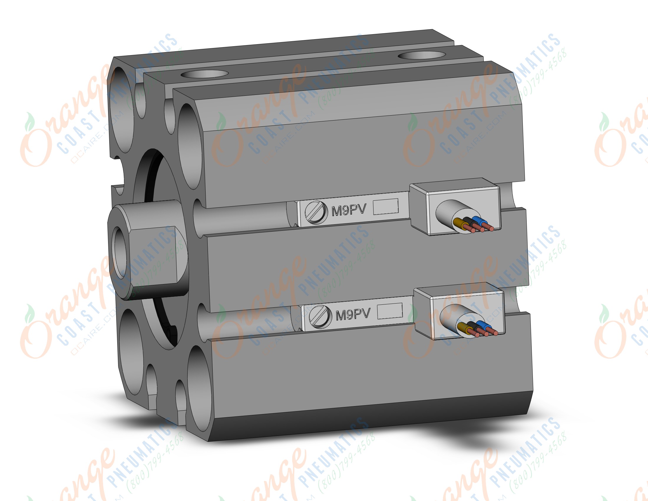 SMC CDQSB20-5D-M9PVSAPC cylinder, compact, COMPACT CYLINDER