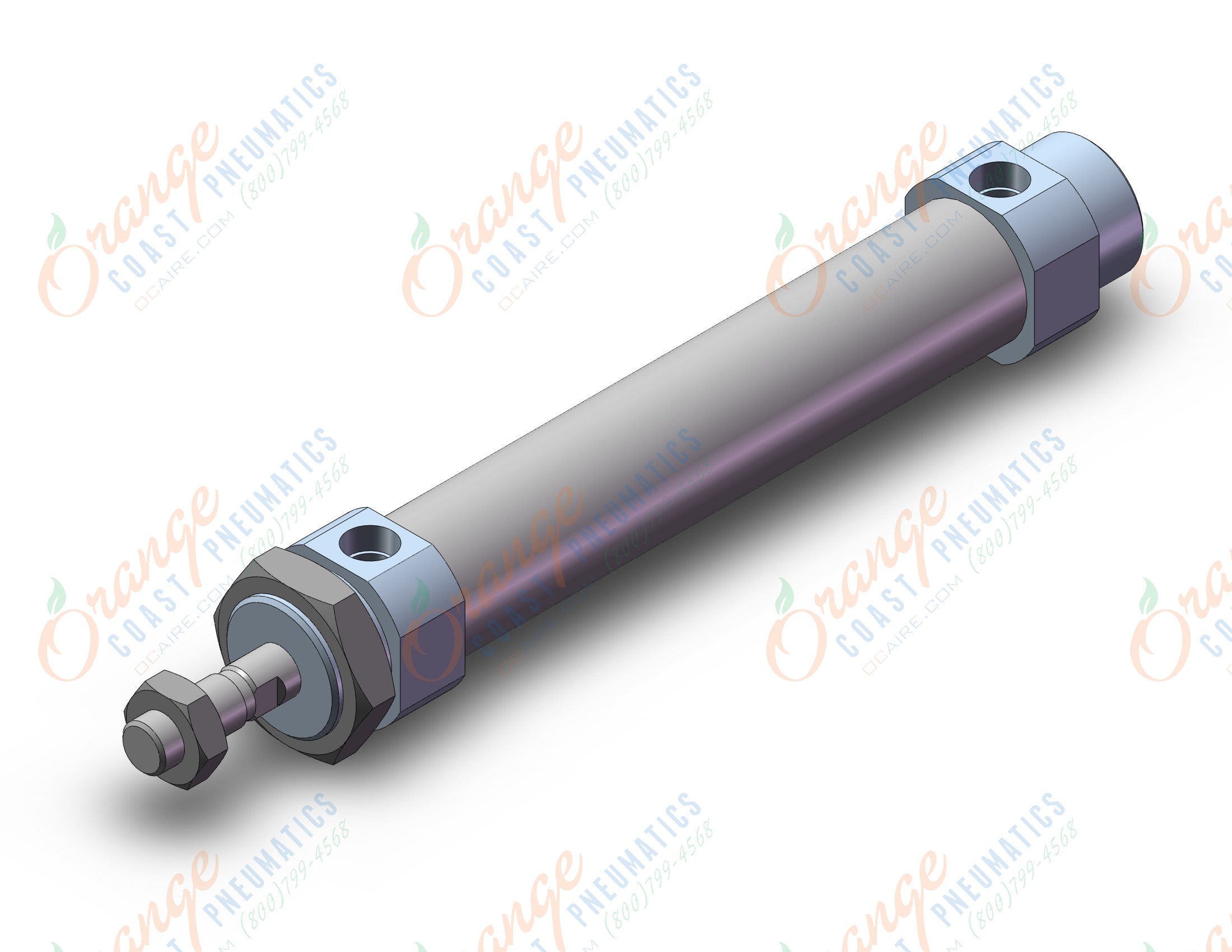 SMC CM2XB25TN-100Z cylinder, air, ROUND BODY CYLINDER