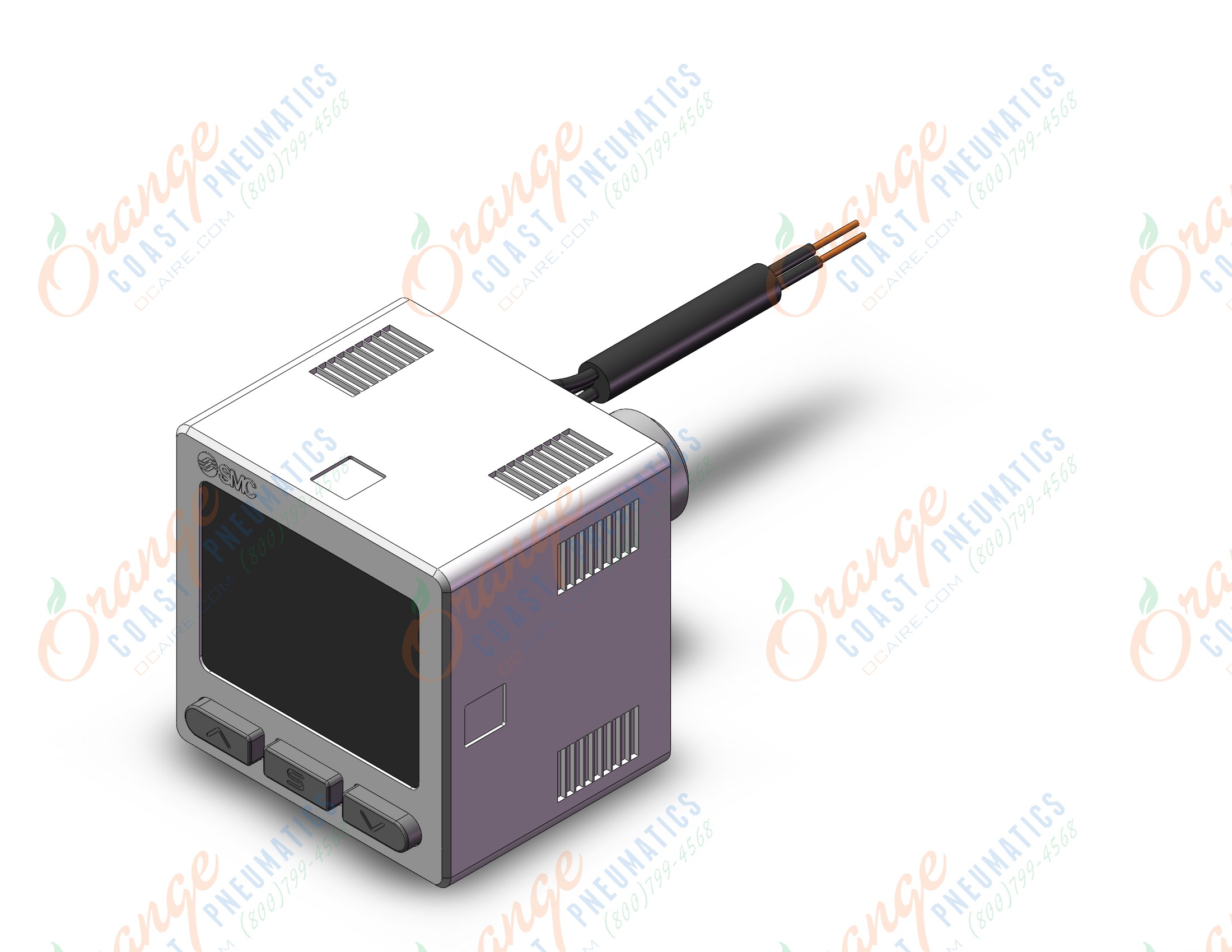 SMC ISE20-N-P-N01-LK 3-screen high precision dig press switch, PRESSURE SWITCH, ISE1-6