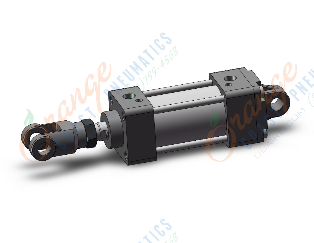 SMC MBC50TN-50Z-W cylinder, mb-z, tie rod, TIE ROD CYLINDER