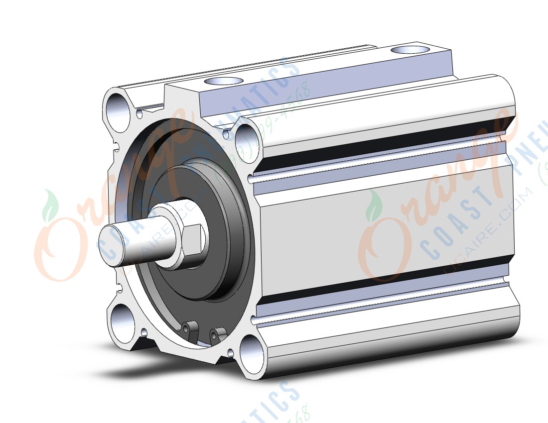 SMC NCQ2B100-75DMZ-XB6 compact cylinder, ncq2-z, COMPACT CYLINDER