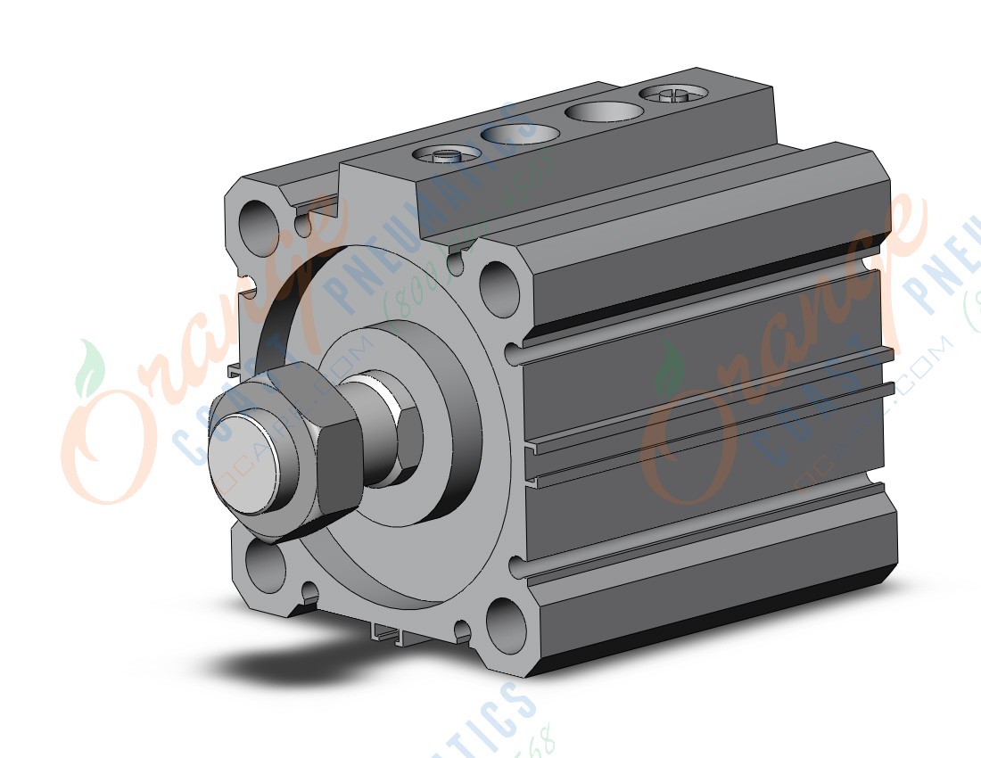 SMC RDQA63TF-30M cyl, compact, air cushion, sw capable, COMPACT CYLINDER