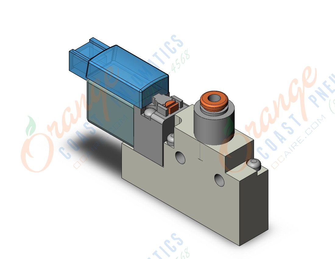 SMC VQZ115-5LOB1-N1-PR 3 port body ported solenoid valve, 3 PORT SOLENOID VALVE