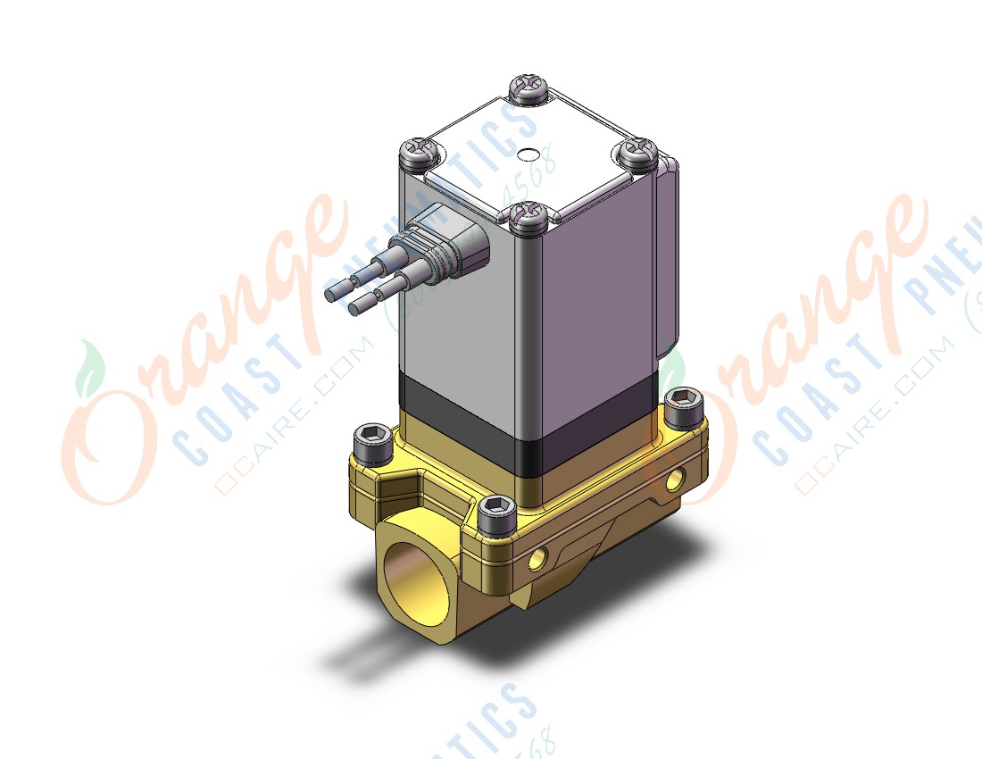 SMC VXZ2A2BA pilot op 2 port solenoid valve, (n.o.), 2 PORT VALVE