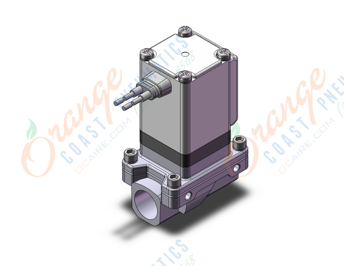 SMC VXZ2A2DA pilot op 2 port solenoid valve, (n.o.), 2 PORT VALVE