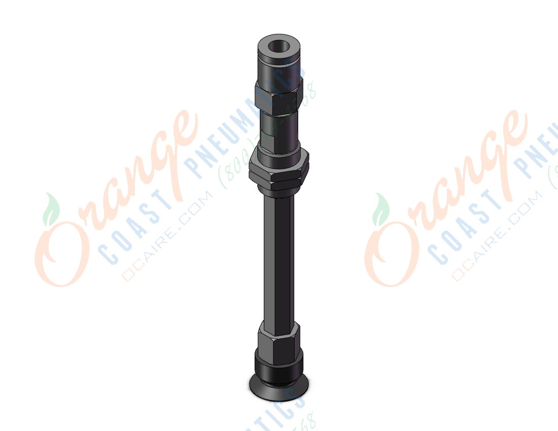 SMC ZP3-T10UMNK20-B5 vertical vacuum inlet, w/buffer, VACUUM PAD, ZP, ZP2, ZP3