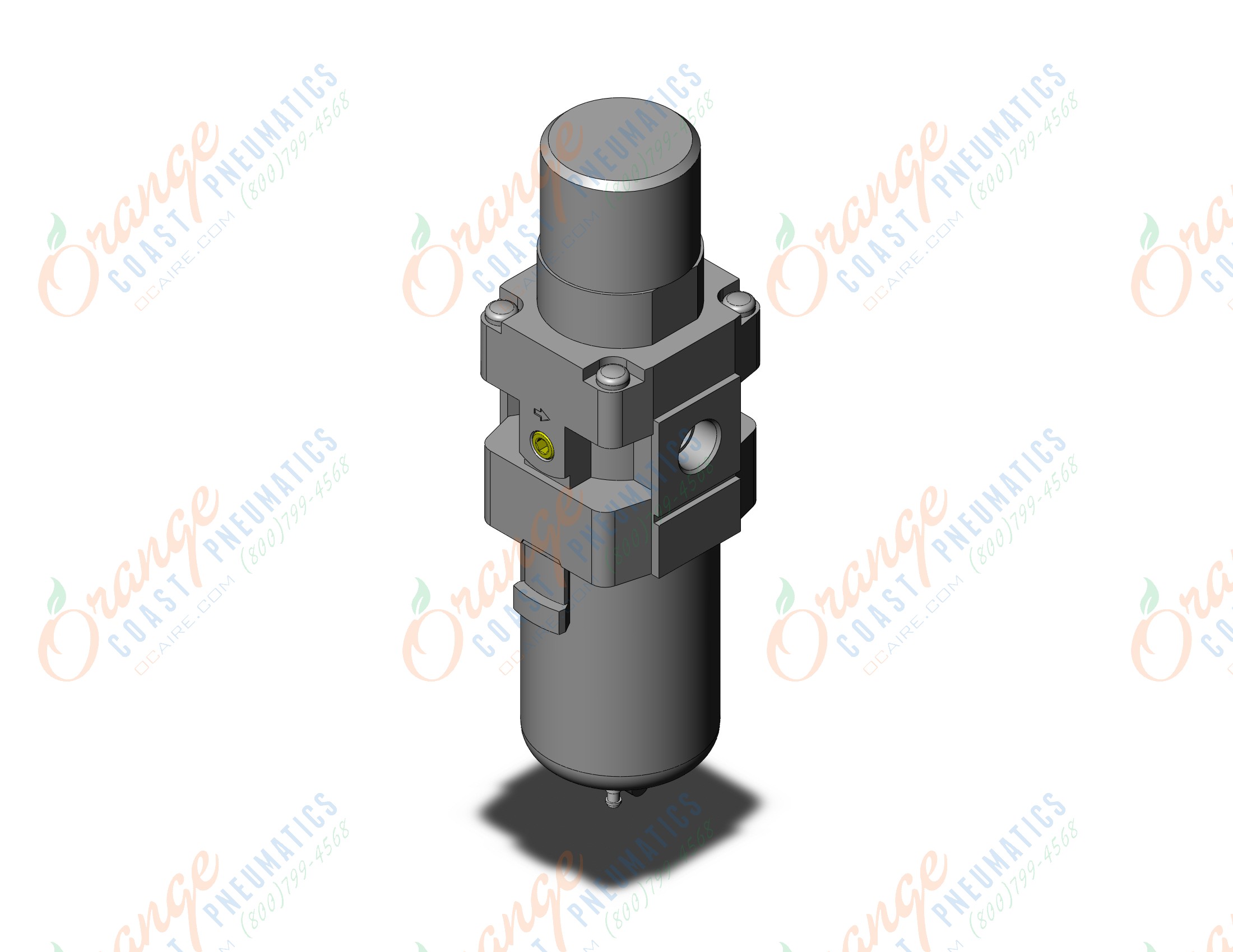 SMC AW40-N03-NWZ-A filter/regulator, FILTER/REGULATOR, MODULAR F.R.L.