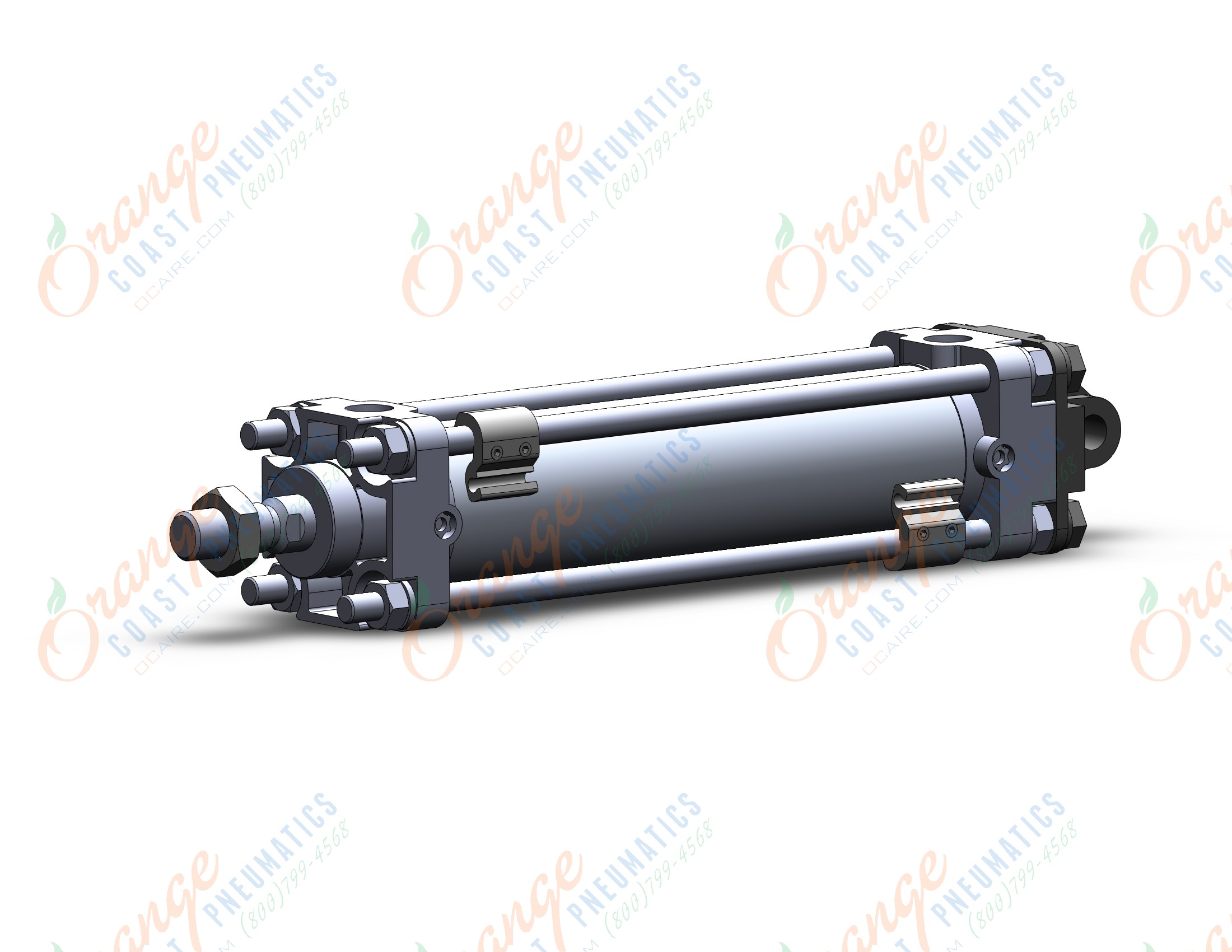 SMC CDBA2C40-150-HL-A67Z end lock cylinder, TIE ROD CYLINDER