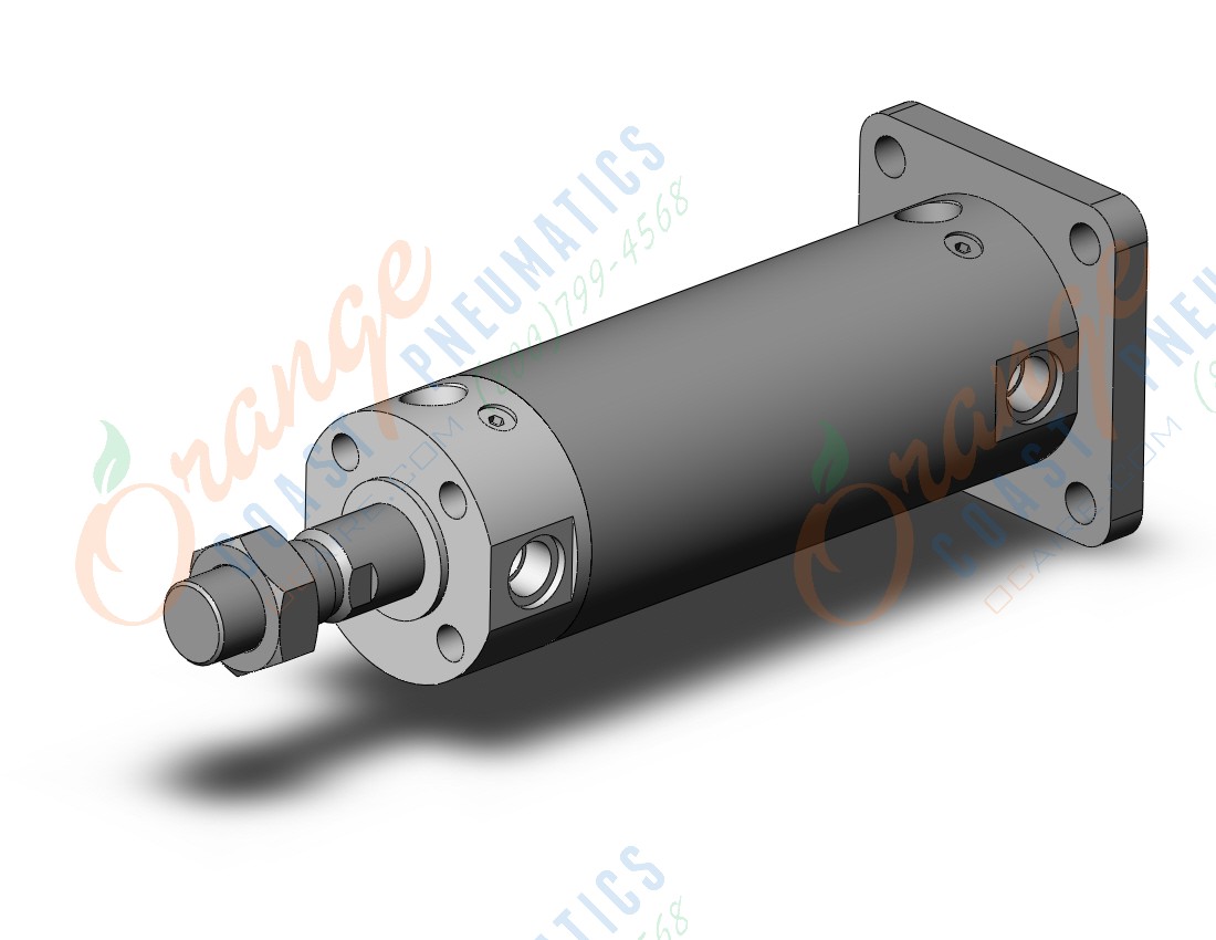 SMC CDG1GA50-75Z cg1, air cylinder, ROUND BODY CYLINDER