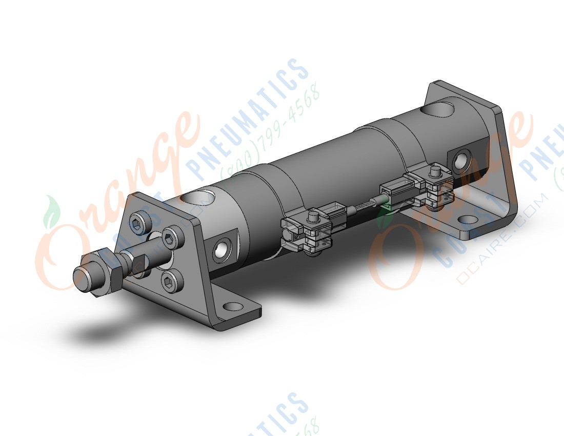 SMC CDG1LN20-50Z-M9NSAPC cg1, air cylinder, ROUND BODY CYLINDER